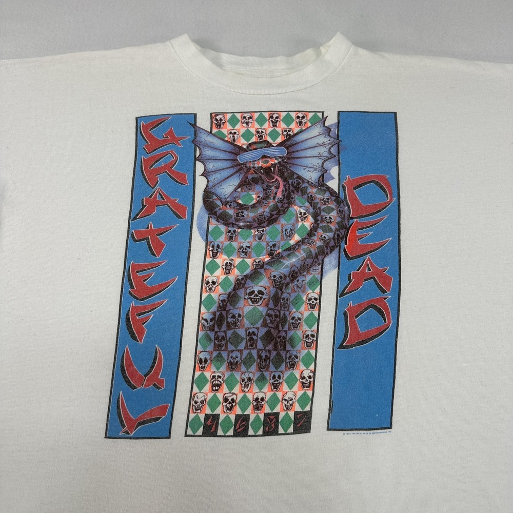 Vintage Grateful Dead Shirt Mens XL Year Of The Snake 1989 Reonegro New Years